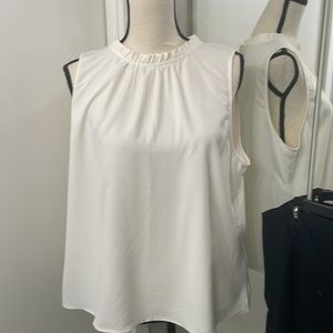 J Crew sleeveless blouse